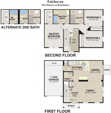 floor plan photo of the aspen in alexandria, va